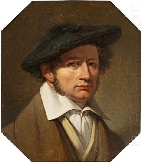 Self Portrait, johan gustaf sandberg